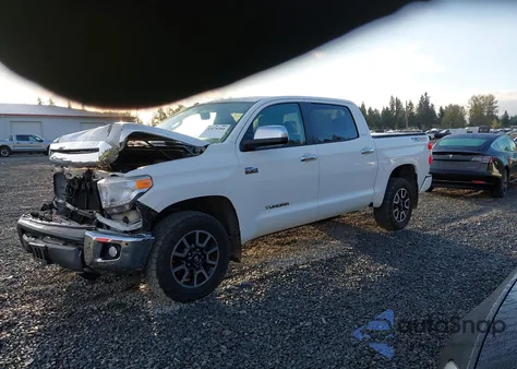 2017 Toyota Tundra Limited 5.7L V8 z USA, uszkodzony, nr VIN 5TFHY5F19HX642065